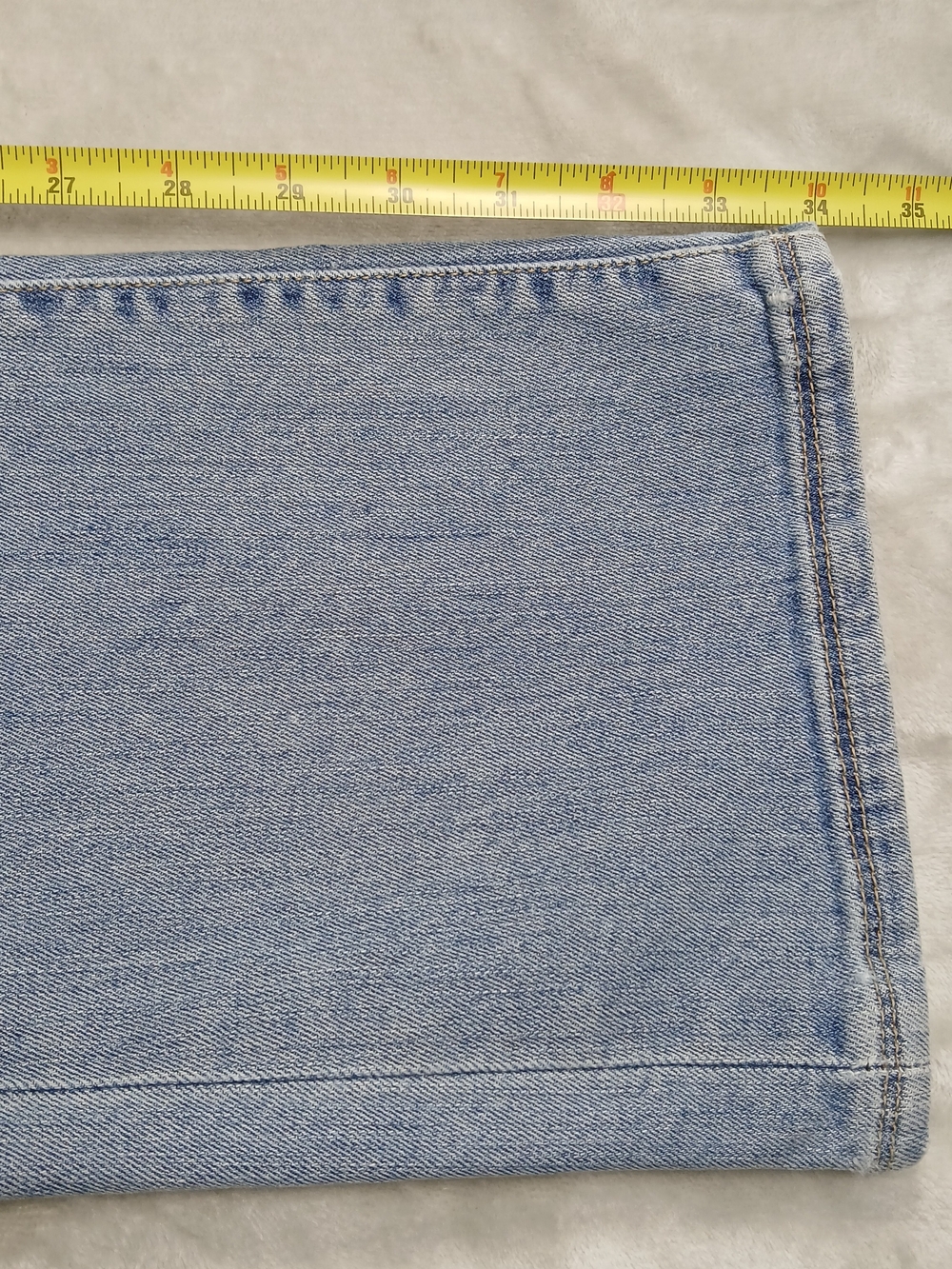 Levi's 527 Bootcut Jeans 33x34 Men's Light Wash Western Cowboy - Picture 9 of 15